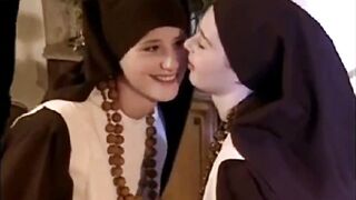 Two nuns doing penances ... anal