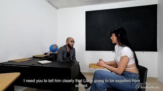 worried about her grades