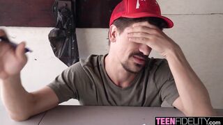 TEENFIDELITY Kinsley Karter Cheers For Creampies