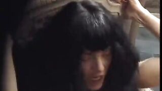 Venere bianca in black stockings banged in a luxury house