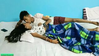 Indian hot teen girl amateur sex with classmate!