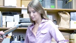 Shoplifting whore shamed & fucked