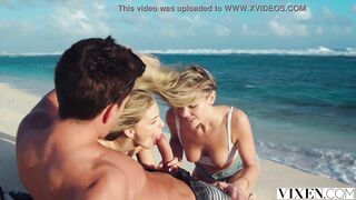 VIXEN Addie & Cayenne live out their threesome fantasy