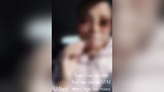 Miiana - DEFI : je me fais baiser par un inconnu dans le parc