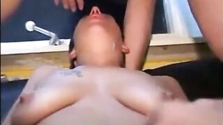 Cute short-haired girl elfriede first (piss) porn experience