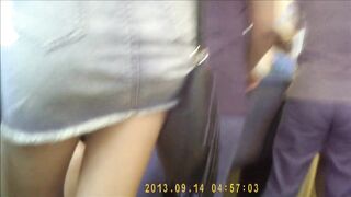 Public hidden candid spycam