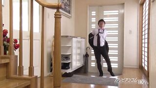 Jacked off by Hungry Hot MILF Next Door
