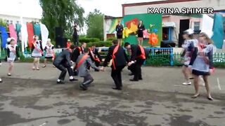 Russian school dance #14 - YouTube.MP4