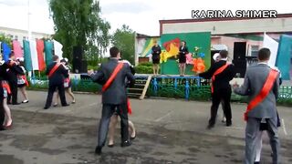 Russian school dance #14 - YouTube.MP4