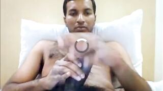 Hot Indian Str8 Guy with Fat Cock and Big Cum Explosion #81