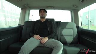 Bored Blonde Picked-up for a Van Ride and a Cock Ride