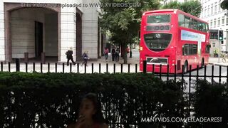 Smoking Teen Public Upskirt No Panties