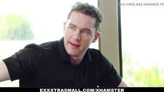 ExxxtraSmall - Tiny Assistant Gets Her Tight Pussy Pounded