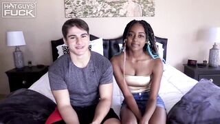 SUPER HOT COUPLE! 18yo Old Teens Have Hot Interracial Sex!!