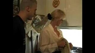 XXX"Homemade" German video Hot mom takes son and his friendXXX