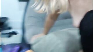 Cam girl using 3 dildos at once HUGE squirt!