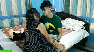 Indian hot student fucking after class! Hot girlfriend sex