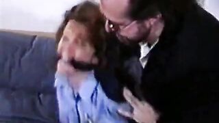 Security guard and office worker tied and gagged