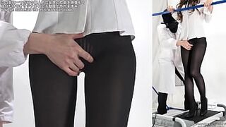 Pantyhose walking play