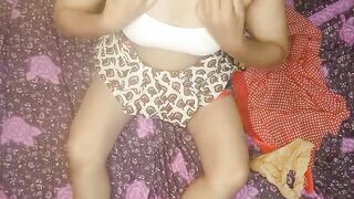Desi Indian prostitute with costumer Hindi dirty talk role play
