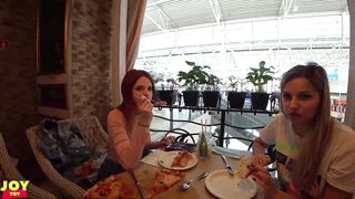 Remote Vibrators Inside Two Hot Girls - SFW Public Fun | Part 2