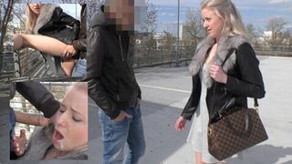 Erkannt, gefickt und vollgespritzt! PUBLICFUCK! Spermafresse