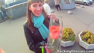 Fucking Glasses - Fucked Tanielle teen porn in cumshot a sauna
