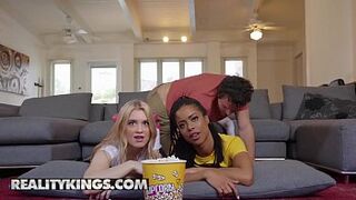 RK Prime - (Kira Noir, Anastasia Knight, Robby Echo) - Dick Flicks And Chill - Reality Kings