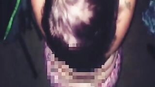 Horny MILF sucking my thick Big Black Cock