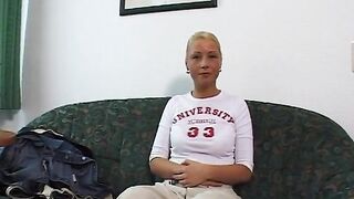 Blonde Solo Masturbation