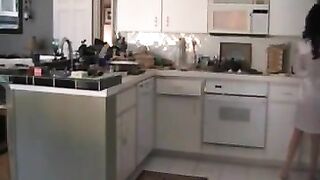 Step mom teases her boy