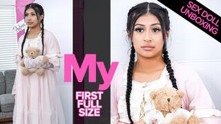 Freaky Fembots - Horny Stepsiblings Use All Holes Of Their Adorable Sex Doll Binky Beaz Together