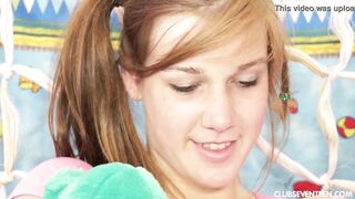 Sexy teen Anouk fucking well
