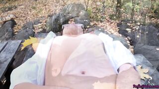 Babe Dreams of Fucking in the Woods with a Stranger