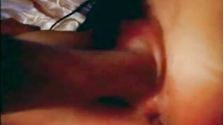 French brunette fisted easily by Male
