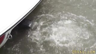 Teen gets anal fucked