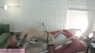 JC Simpson Fucks Her Boyfriend in the Ass with a Strap On