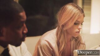 Deeper. BBC Deepthroat by Leah Lee While Husband is s.
