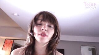 Jenna takes stepdads cum in the hotel on vacation