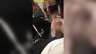 my cute cousin eats my black cock and learns english