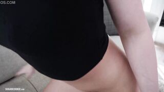 Preppy Whitney Wright fucks at home