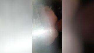 Banana in the wet cunt