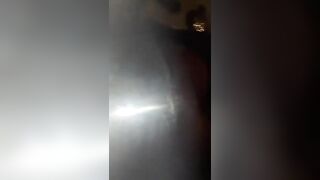 Banana in the wet cunt