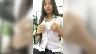 Thai study like show me she sexy body in fb