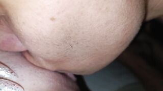 I SUCK MY GIRLFRIEND'S ASS IN MY IN-LAWS' BATHROOM