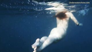 Hotties naked alone in the sea