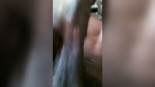 Dboan bust a nut on his stomach