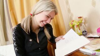 Petite Step Sister Jasmine Seduce to First Anal Sex by Step Brother