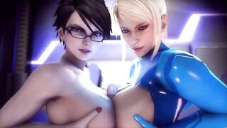 Bayonetta & Samus Aran Source Filmmaker