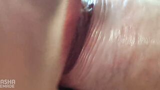 Luxury super close up blowjob from professional slut.